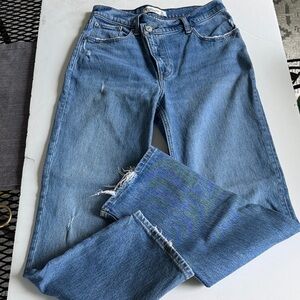 Abercrombie & Fitch The 90’s Straight Ultra High Rise size 27 / 4 S